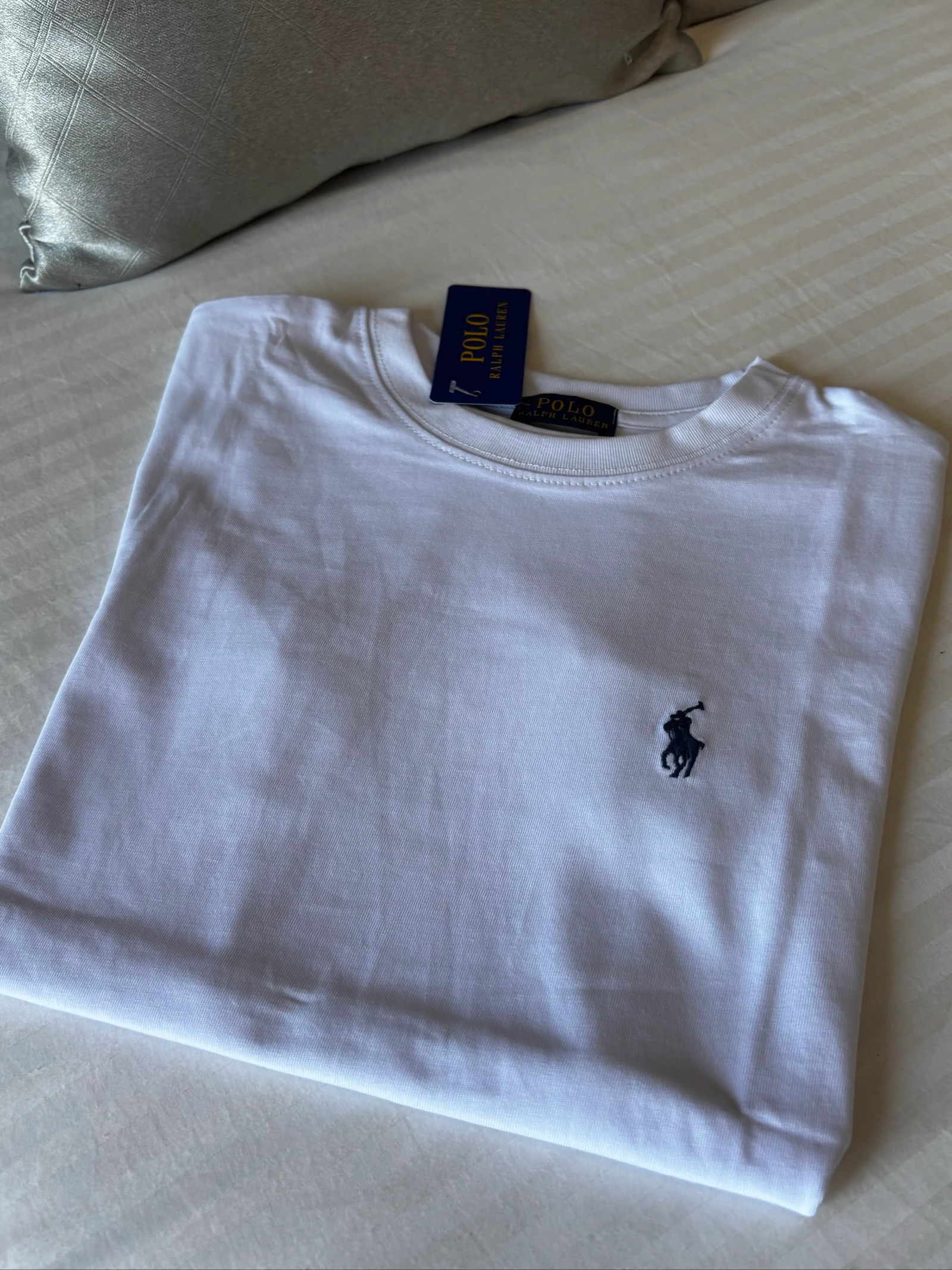 Branca mulher Ralph Lauren t-shirt – photo 2